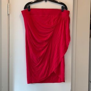 Torrid Red Pencil Skirt Size 1